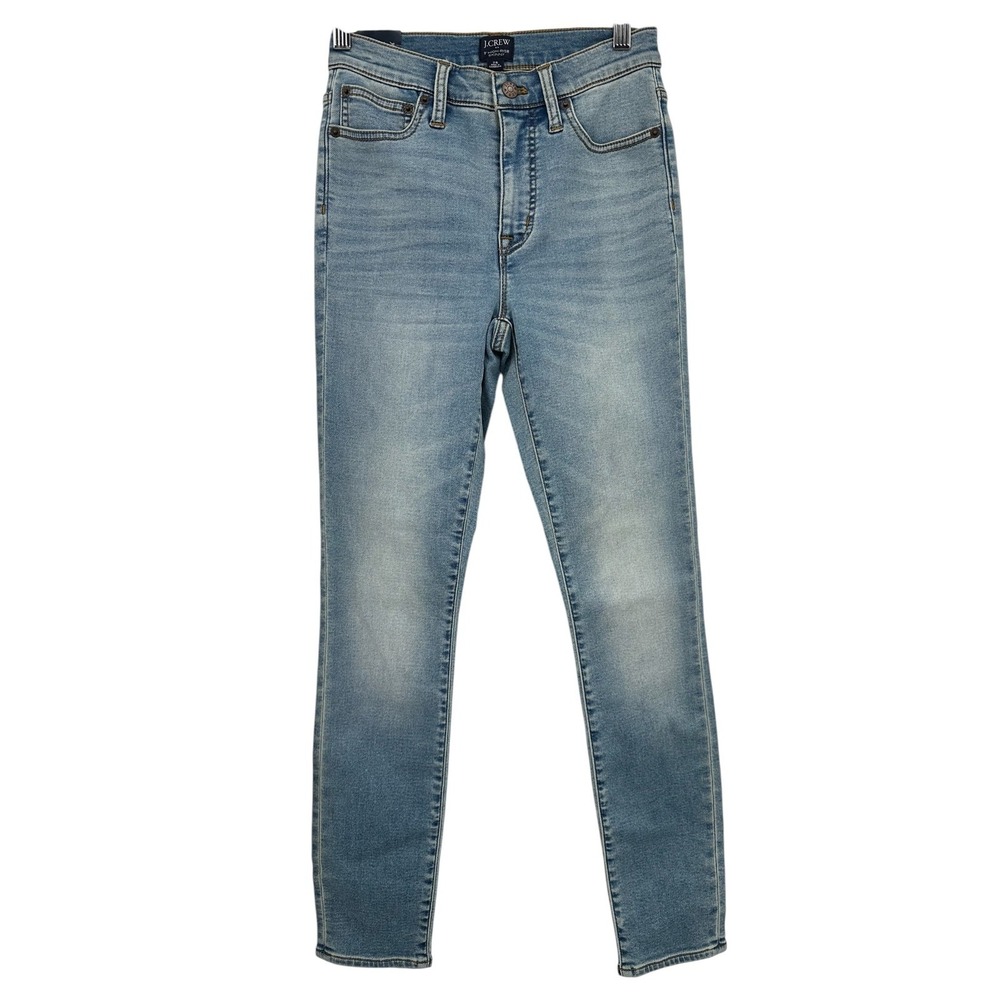 J.CREW High-Rise Skinny Jeans Stretch Denim Medium Blue Jeans Women's 25/0 NWT‎